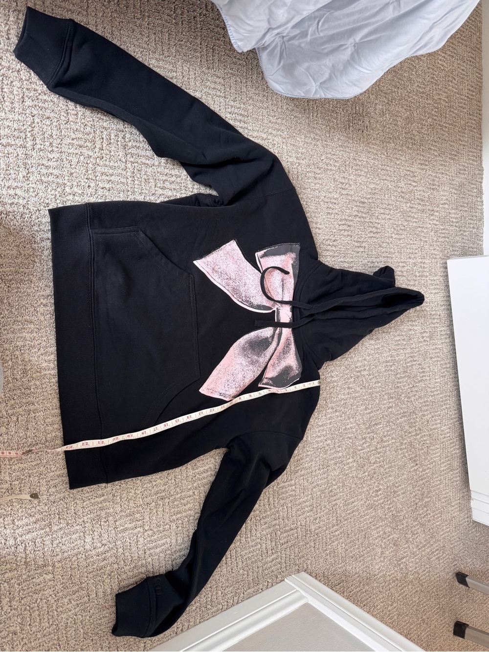 Coach black Bow sweater hoodie extra Small XS